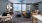 Open space living area with natural lighting